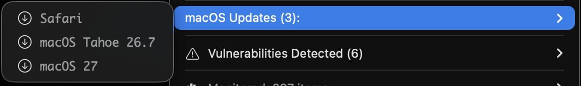 macOS Updates